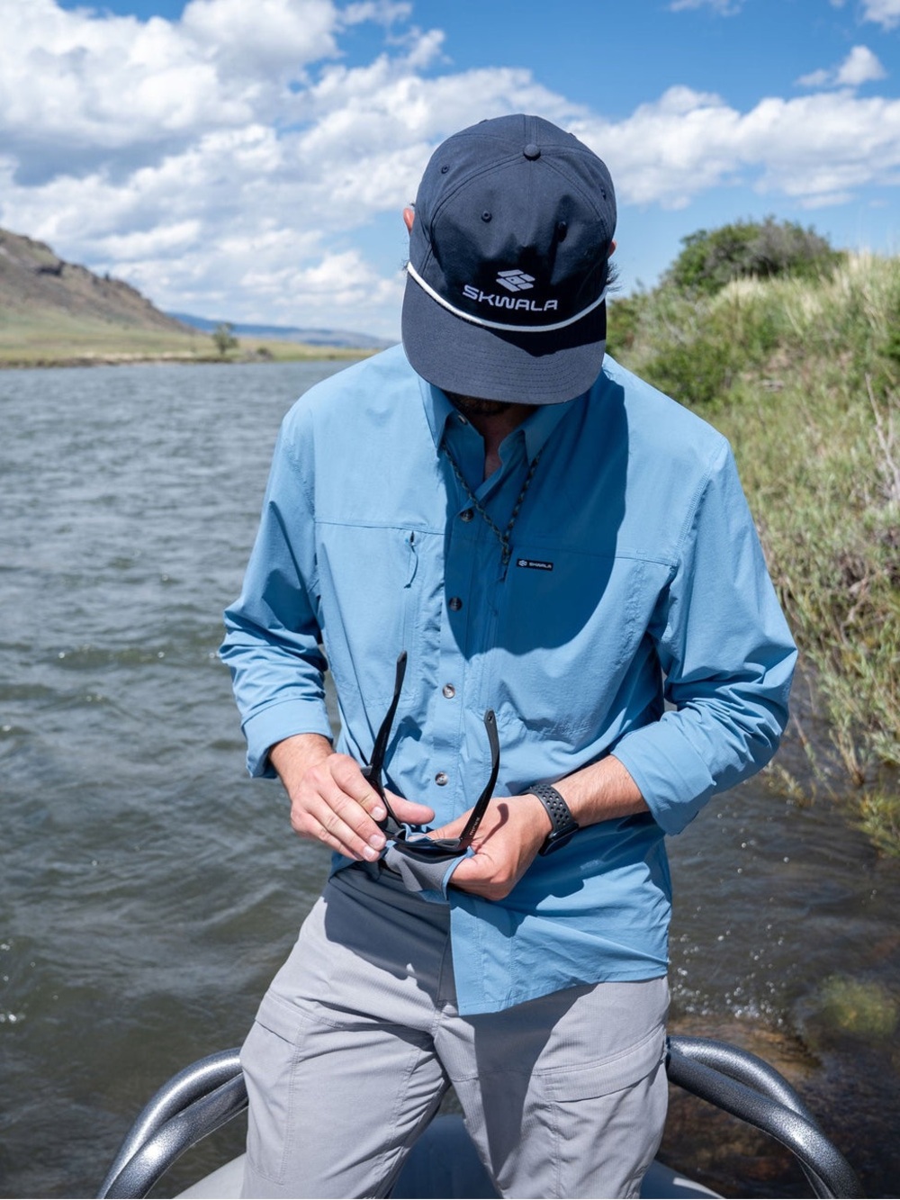 Sol Breeze Shirt | Lightweight Fly Fishing
Sun Shirt | Skwala Fishing Sz L